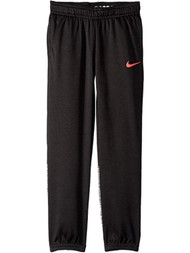 Nike Dry Therma Girls Black & Gray Athletic Leggings Stretch Sweat Pants