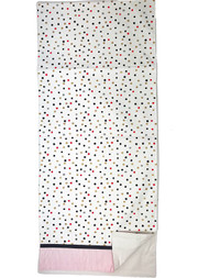 Decor Valentine Polka Dots & Stripes Table Runner, 14"x72" Love Theme