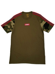 Mens Big & Tall Green Camouflage Legit Graphic T-Shirt