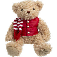 FAO Schwarz 12” Classic Fuzzy Brown Teddy Bear Plush Stuffed Animal Pal