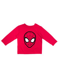Marvel Comics Toddle Boys Long Sleeve Red Spider-Man Spider Powered Shirt