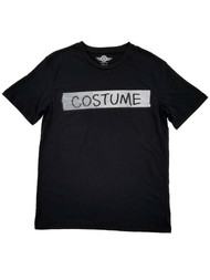 Mens Black Halloween Costume T-Shirt