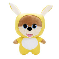 Cutelife Jiffpom Puppy Dog Plush 10" Stuffed Animal, Snuggle Bunny Pomeranian