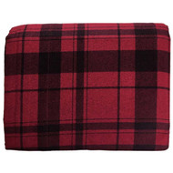 Cuddle Duds Flannel Sheet Set Red & Black Plaid Queen Bed Sheets Bedding