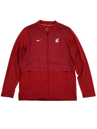 Nike Mens Crimson Washington State Cougars 2018 Sideline Hybrid Jacket L