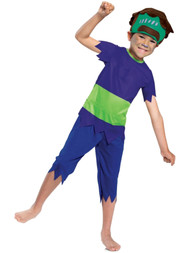Toddler Boys & Boys Super Monsters Frankie Mash Jumpsuit Halloween Costume