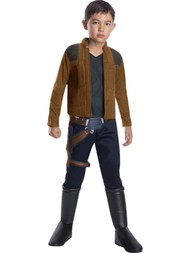 Boys Star Wars Han Solo with Belt Cosplay Halloween Costume