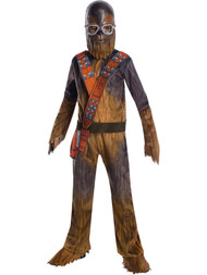 Boys Star Wars Chewbacca Jumpsuit Halloween Costume Printed Bandolier Pouch