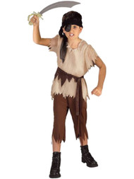 Boys Brown Buccaneer Pirate Raider Marauder Halloween Costume