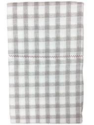 Better Home & Gardens Gray Gingham Check Pillowcase Set, 2 King Pillow Cases