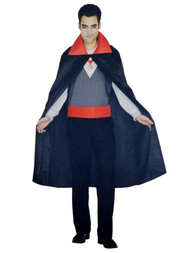 Mens Classic Vampire Costume Halloween Dracula