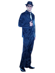 Mens Gangster Mafia Adult Halloween Costume OSFM