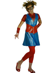 Junior Womens Spiderman Spider-Girl Super Hero Costume Mini Dress