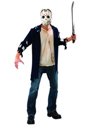 Mens Friday The 13th Jason Voorhees Halloween Costume XL42-46