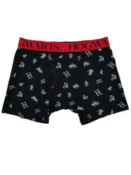 Harry Potter Mens Black Hogwarts Gryffindor Underwear Boxer Briefs