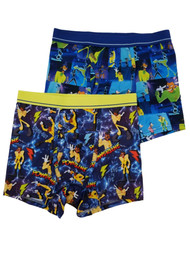 Disney Mens 2-Pack A Goofy Movie Powerline Eye To Eye Underwear Boxer Briefs