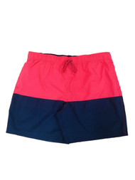 Mens Red Space Blue Swim Swimming Trunks