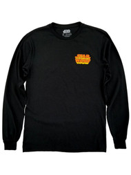 Star Wars Mens Black Darth Vader Millennium Falcon Long Sleeve T-Shirt