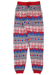 Mens Winter Cat Kitty Christmas Jogger Pants Sleep Pants Pajama Bottoms