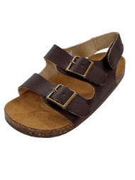 Infant Boys & Girls Strappy Brown Sandals Baby Shoes