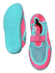 Girls Pink & Blue Aqua Socks Water & Beach Shoes