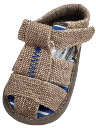 Infant Boys Strappy Light Brown Sandals Baby Summer Shoes