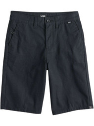 Boys Vans Off The Wall Black  Denim Cotton Shorts 8