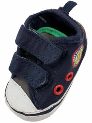 Infant Baby Boys Navy Blue MVP Slip-On Sneakers Kids Shoes
