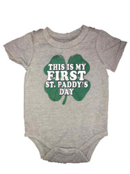 Infant Boys & Girls Happy St Patricks Day Bodysuit Shamrock Baby Outfit