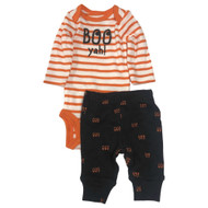 Carters Infant Boys 2-Piece Boo Yah! Halloween Bodysuit & Pants Outfit Set