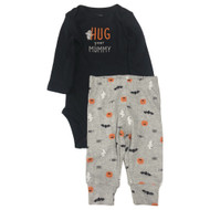 Carters Infant Boys 2-Piece Hug Your Mummy Halloween Bodysuit & Pants Set