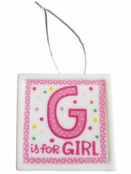 Baby Girl's First Christmas Hanging Christmas Xmas Tree Holiday Ornament