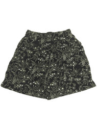Mens Breakwater Black Tropical Wildlife Birds Board Shorts Swim Trunks