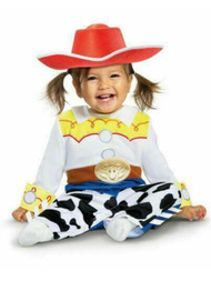 Disney Toy Story Infant Girls Cowgirl Jessie Costume Baby Jumpsuit & Hat