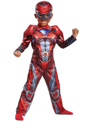 Toddler Boys Saban's Power Rangers Red Ranger Muscle Torso Costume 2T