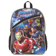 Marvel Avengers Endgame 16” Pixelated Backpack With 2 Mesh Side Pockets