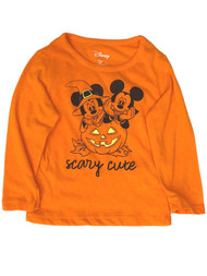 Disney Infant & Toddler Girls Minnie Mouse Scary Cute Halloween Tee Shirt