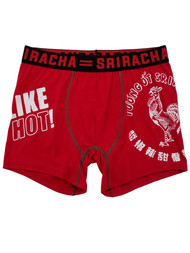 Tuong Ot Sriracha Mens Red I Like It Hot Chilli Sauce Underwear Boxer Briefs