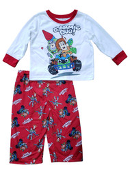 Disney Boys Toy Story Dynamic Duo Buzz & Woody 2 Piece Pajama PJ Set