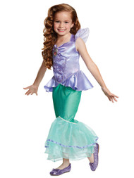 Disney Princess Girls Little Mermaid Ariel Halloween Costume Dress Small 4-6