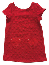 Infant & Toddler Girls Red Heart Dress Valentines Day Outfit