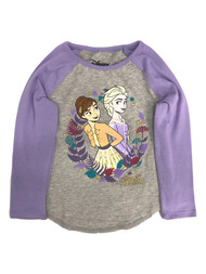 Disney Frozen Toddler Girls Elsa & Anna True To Yourself T-Shirt Tee Shirt