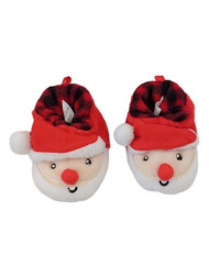 Infant & Toddler Boys Santa Christmas Baby Slippers Holiday House Shoes