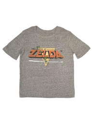 The Legend of Zelda Boys Gray Short Sleeve Distressed T-Shirt Tee Shirt 6