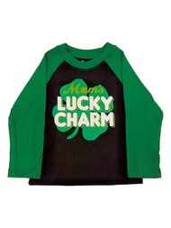 Infant & Toddler Boys Moms Lucky Charm St. Patricks Day Long Sleeve Shirt