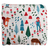 Pillowfort Colorful Wild Woods Flannel Sheet Set, Full Bed Sheets