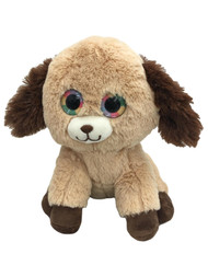 Spark Create Imagine Fuzzy Plush Brown & Beige Puppy Dog Stuffed Animal Pal