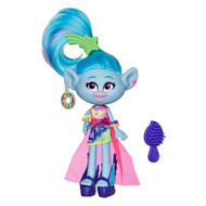 Trolls DreamWorks Glam Chenille Fashion Doll with Dress, Shoes & More