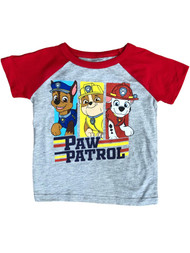 Paw Patrol Toddler Boys Short Sleeve Puppy Dog Chase & Marshall T-Shirt Tee