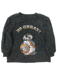 Star Wars Infant & Toddler Boys Long Gray BB-8 T-Shirt Tee Shirt BB-Great